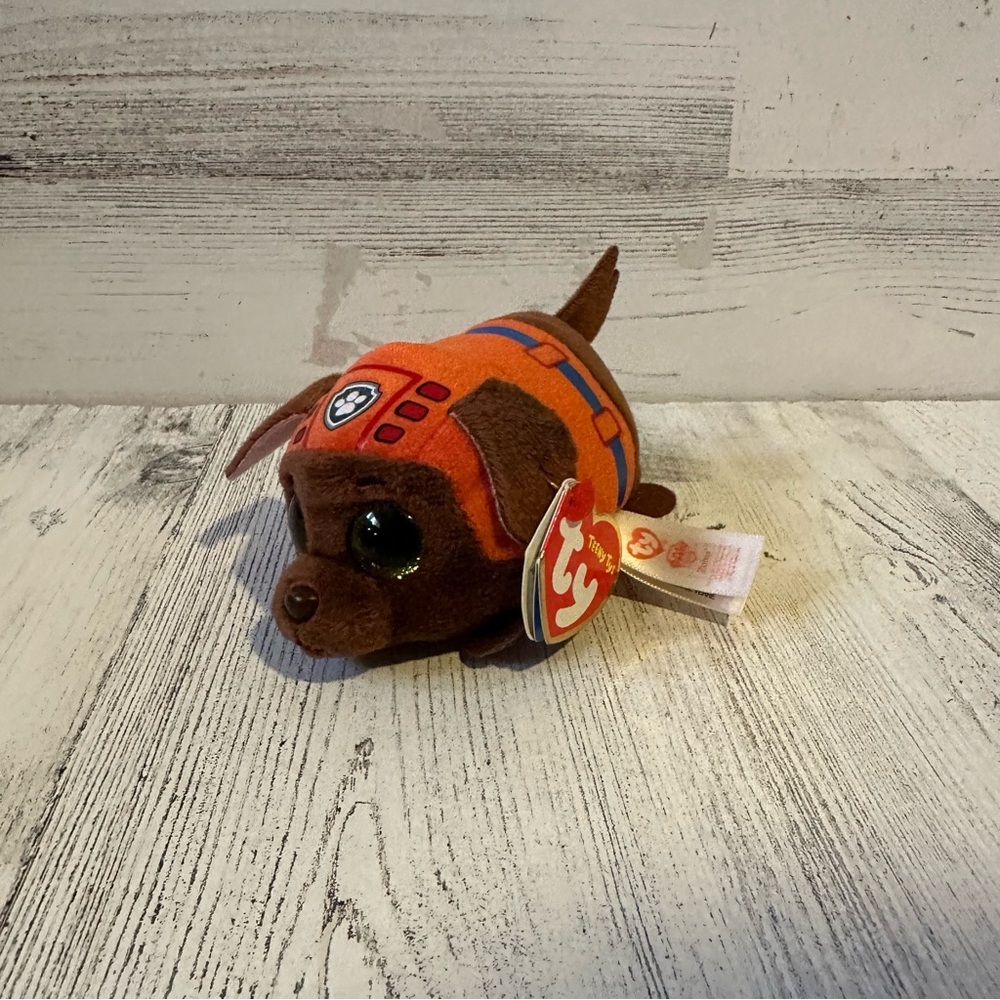 Teeny Ty Paw Patrol Beanie Zuma NEW